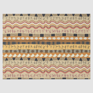 PAPEL DE SEDA ARTE TRIBAL AFRICANO
