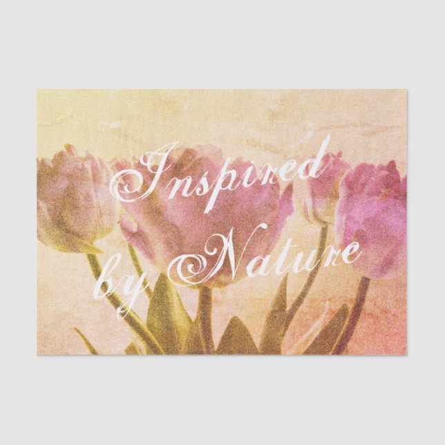 Papel De Seda Artesanías de desacoplamiento del personalizado de (Anverso)