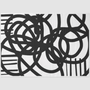 Papel De Seda Artista Blanco Negro Extra Gran Textura Crítica