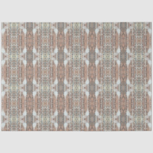 Papel De Seda Artista Gris Marrón Grande Abstracto Geométrico