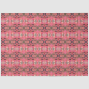 Papel De Seda Artista Pink Black Large Abstract Geometric