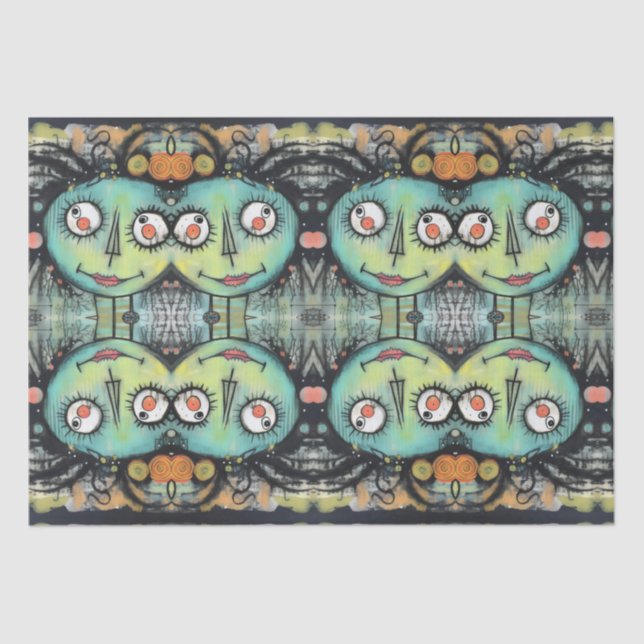 Papel De Seda ArtLady 10 Encantadora y angustiada (Anverso)