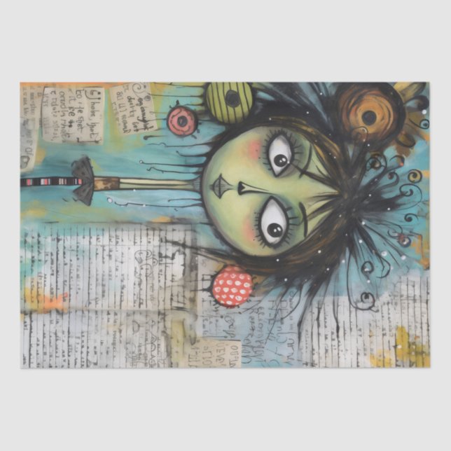 Papel De Seda ArtLady 20 Encantador y afligido (Anverso)