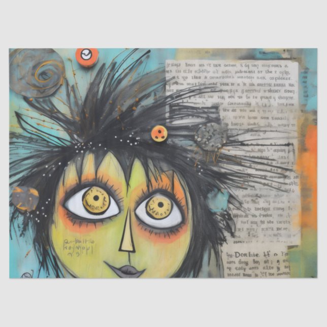 Papel De Seda ArtLady 3 Encantador y afligido (Anverso)