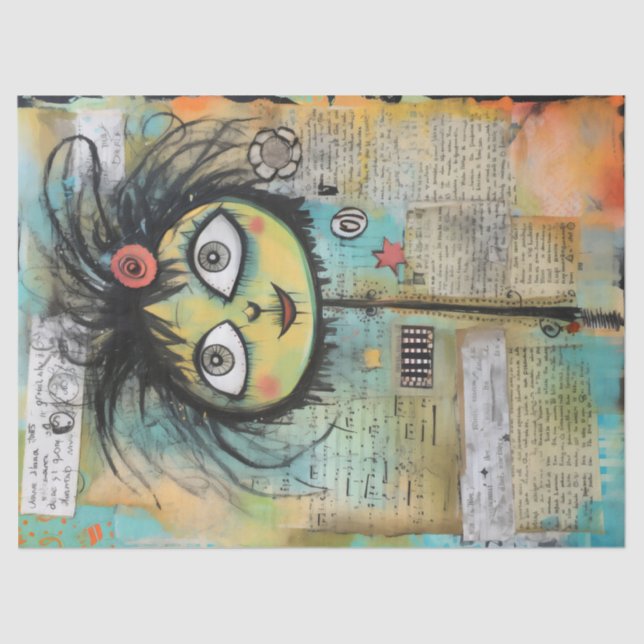 Papel De Seda ArtLady 4 Encantador y afligido (Anverso)