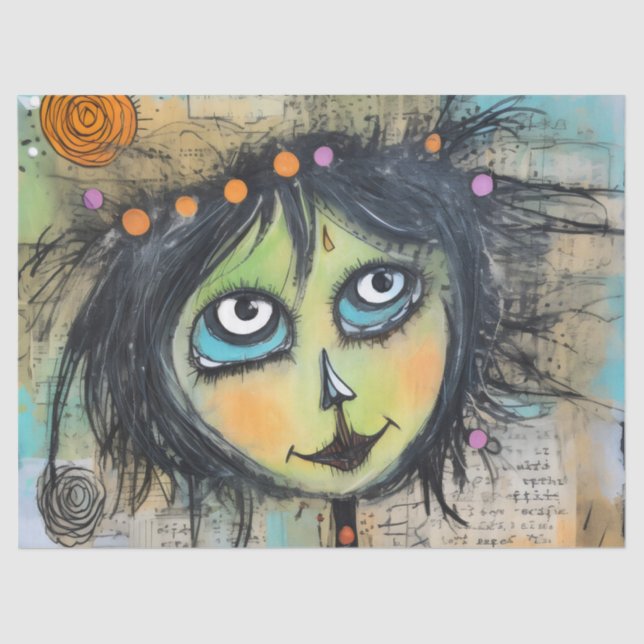 Papel De Seda ArtLady 5 Encantador y afligido (Anverso)