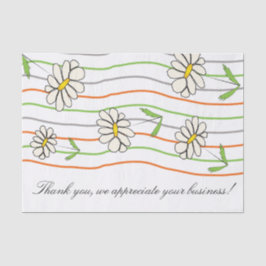 Papel De Seda Artsy Daisy Flower Tissue