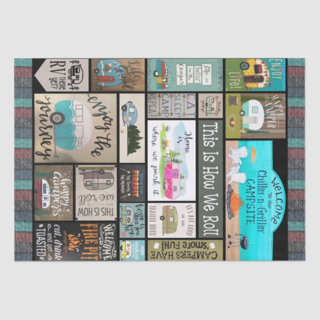 Papel De Seda Así es como avanzamos (Anverso)