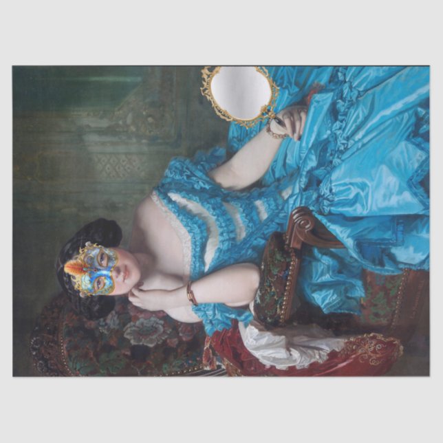 Papel De Seda Así es la mascarada más elegante (Anverso)