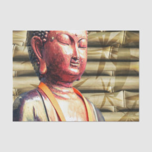 Papel De Seda Asia Buda