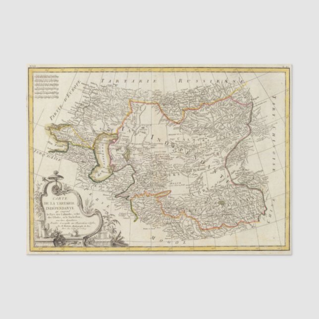 Papel De Seda Asia Central (Anverso)