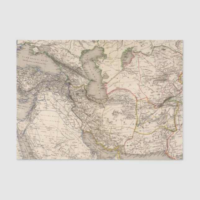 Papel De Seda Asia del oeste (Anverso)