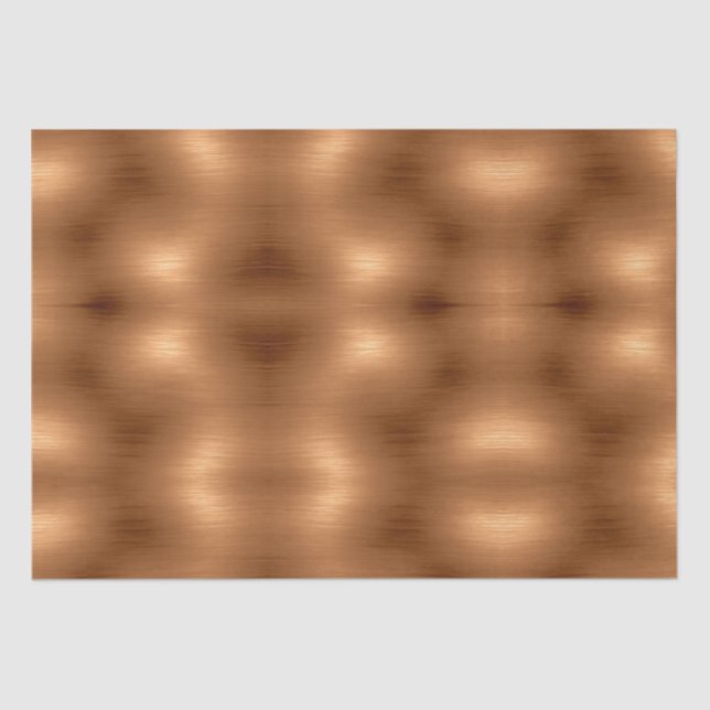 Papel De Seda Aspecto de cobre cepillado (Anverso)