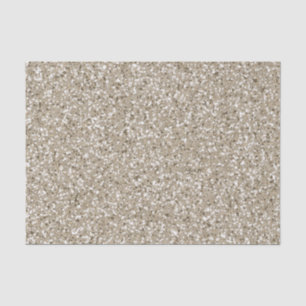 Papel De Seda Aspecto del patrón Purpurina beige