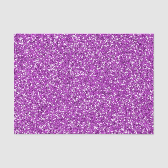 Papel De Seda Aspecto del patrón Purpurina púrpura (Anverso)
