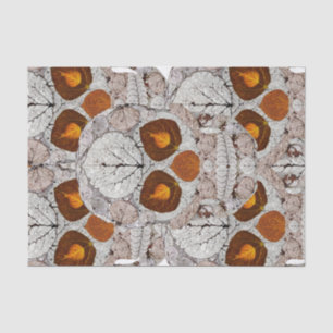 Papel De Seda Aspen Leaf Skull 11