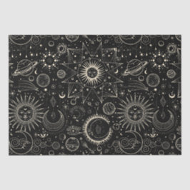 Papel De Seda astrología mágica tarot boho celestial