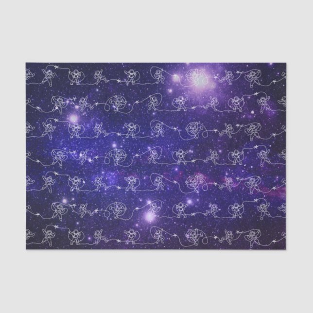 Papel De Seda Astronauta (Anverso)