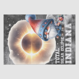 Papel De Seda Astronomía del eclipse solar Gnome celeste
