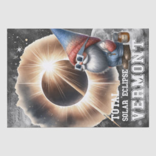 Papel De Seda Astronomía del eclipse solar Gnome celeste