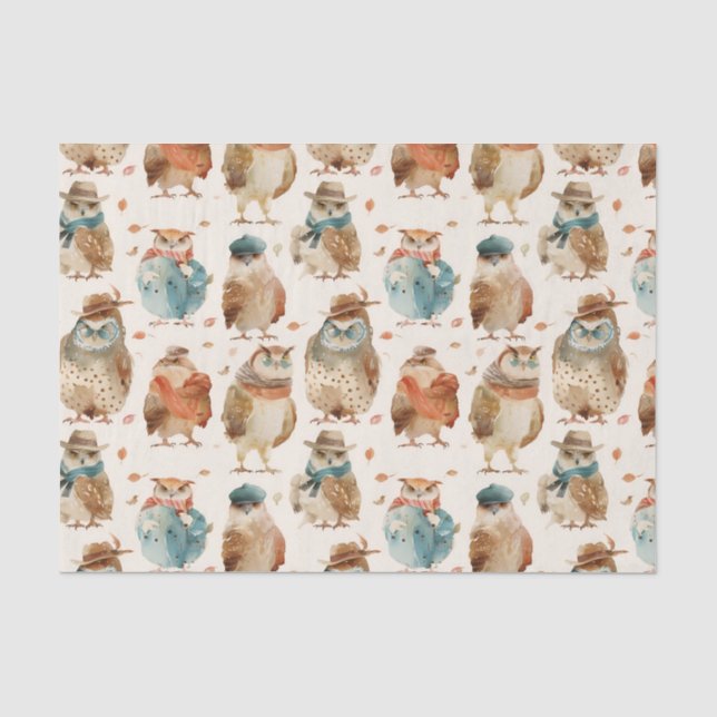 Papel De Seda Astutos de invierno (Anverso)