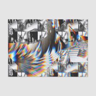 Papel De Seda Ataque con arco iris