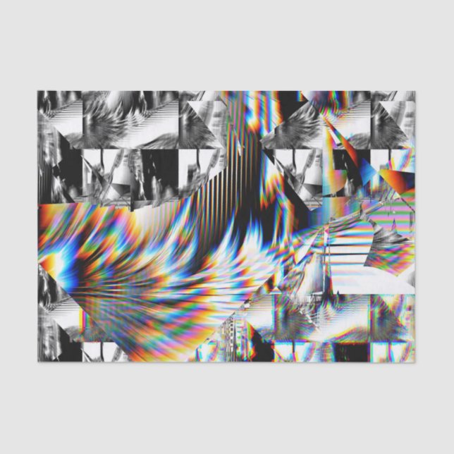 Papel De Seda Ataque con arco iris (Anverso)