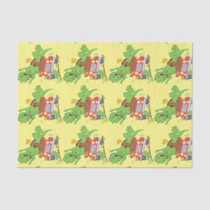 Papel De Seda Ataque de Scooby-Doo T-Rex