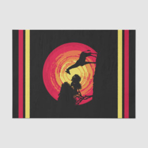 Papel De Seda Atardecer de África