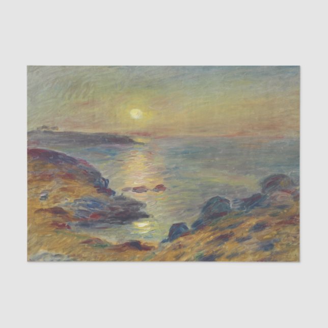 Papel De Seda Atardecer de Douarnenez (Anverso)