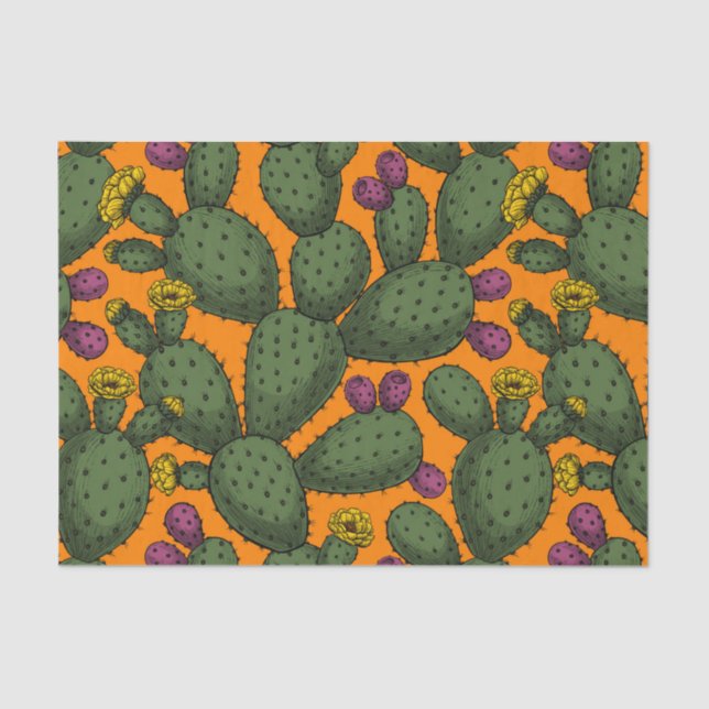 Papel De Seda Atardecer del desierto (Anverso)