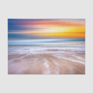 Papel De Seda Atardecer en la Playa