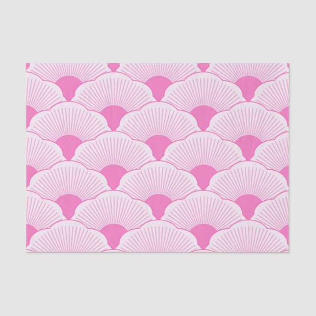 Papel De Seda Atardecer, rosa tonal, textura de hormigón (Anverso)