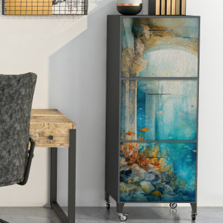 Papel De Seda Atlantis Under Sea Decoupage