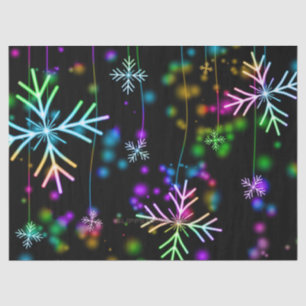 Papel De Seda Atmósfera navideña festiva y animada de SlipperyJo