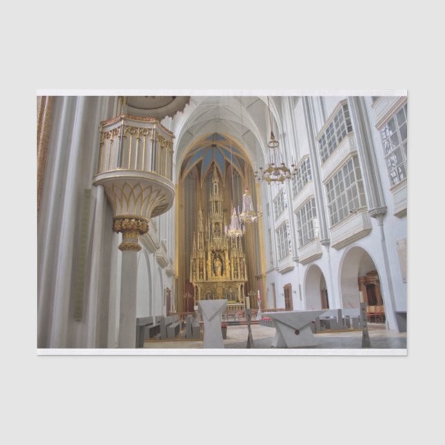 Papel De Seda Augustinerkirche, Viena Austria (Anverso)