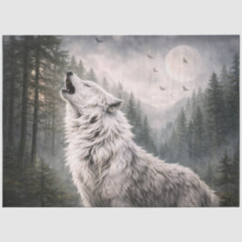 Papel de seda Aullido de lobo