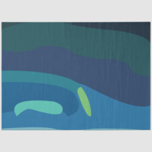 Papel De Seda Aurora Borealis