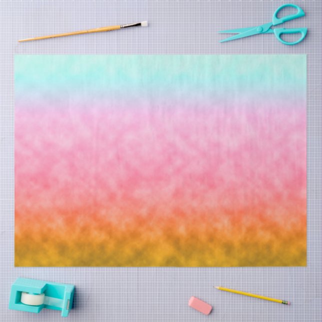 Papel De Seda Aurora del amanecer (Artesanía)