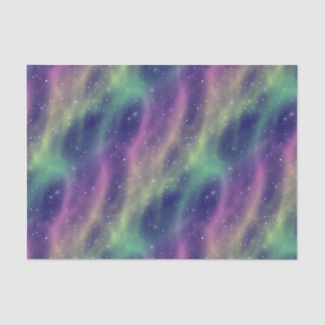 Papel De Seda aurora prismática: (Anverso)