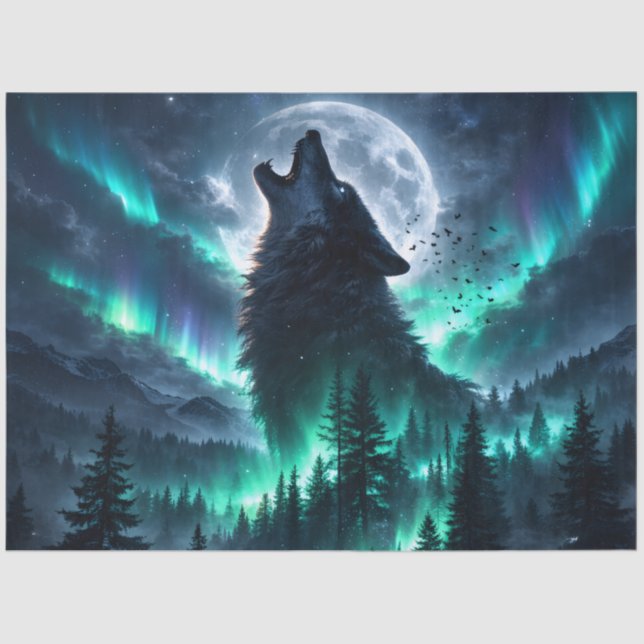 Papel De Seda Aurora Wolf (Anverso)