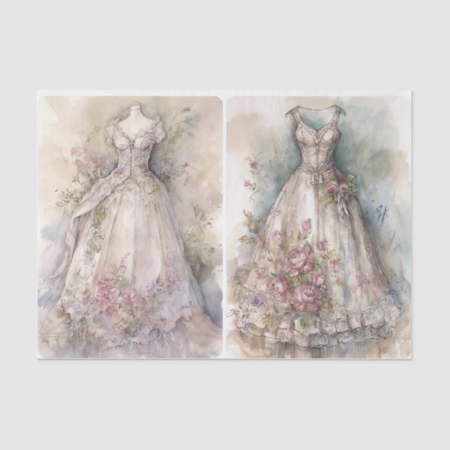 Papel De Seda Auroras Gowns (Anverso)