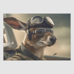 Papel De Seda Aussie Kangaroo King Of The Airways,