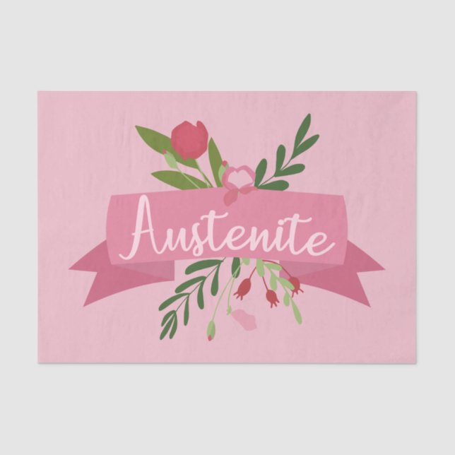 Papel De Seda Austenita II (Anverso)