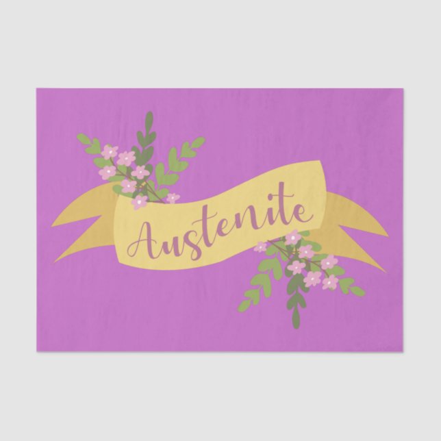 Papel De Seda Austenite I (Anverso)