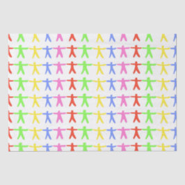 Papel De Seda Autism Awareness People