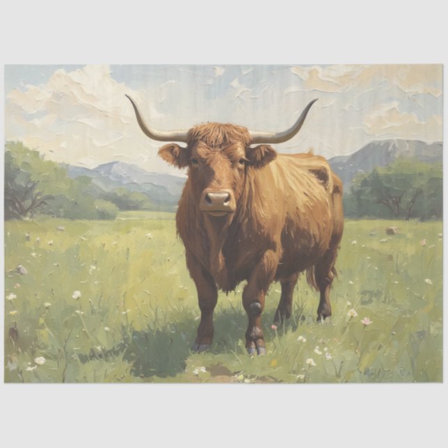 Papel De Seda Autnia Highland (Anverso)