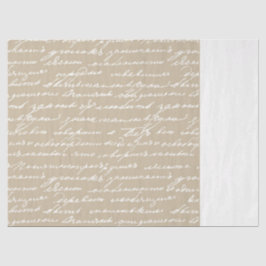 Papel De Seda Autor escritor de escritura a mano en cursiva libr