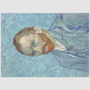 Papel De Seda Autoretrato, Vincent van Gogh, 1889