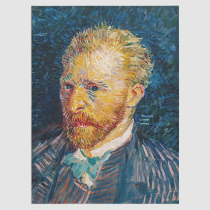 Papel De Seda Autorretrato de Vincent Van Gogh